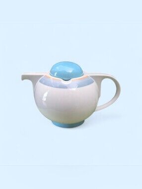 Vintage Friesland Mondo Azur Porcelain Teapot - Form 53